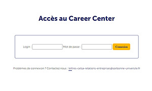 Career center