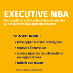 Photo L’Executive MBA du CELSA : les sciences humaines et sociales au service d’un management innovant.